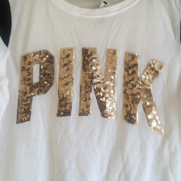 Victoria's Secret PINK Bling Tee - Picture 2 of 6